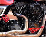 V2 MX Style Foot Pegs Harley Davidson / Dyna / Custom Chopper