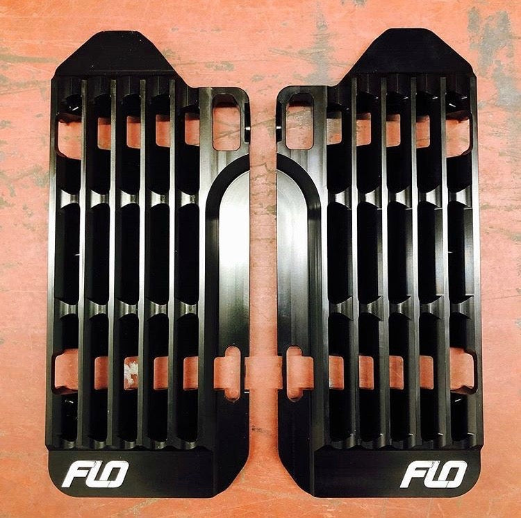 High-Flow Motocross Radiator Guards by Flo Motorsports radiators FLUERYNE POWER-FLOラジエーター - FPS11-6YZ250F-L. Fluidyne Power-Flo Radiator - FPS11-6YZ250F-L