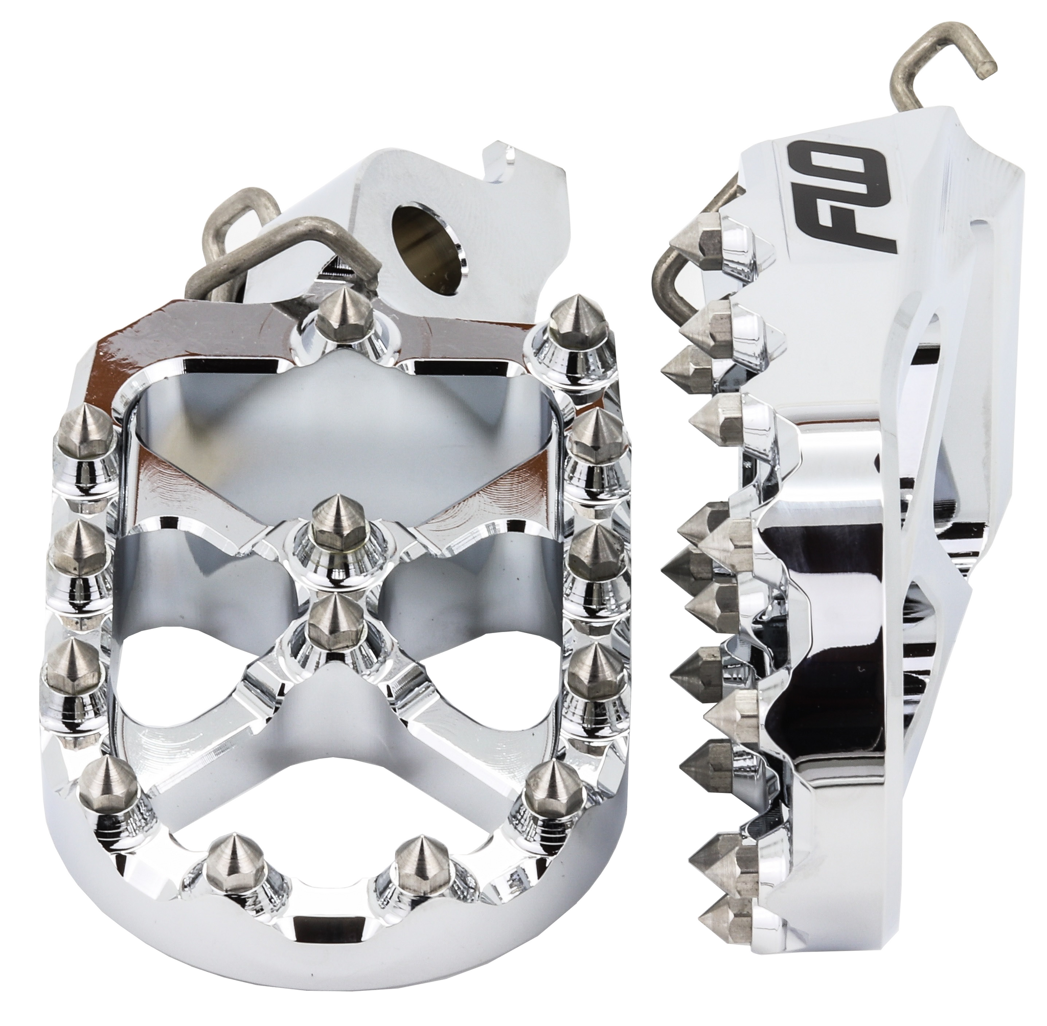 WELLSPo Calfoot インディゴ Sherco Foot Pegs – Flo Motorsports