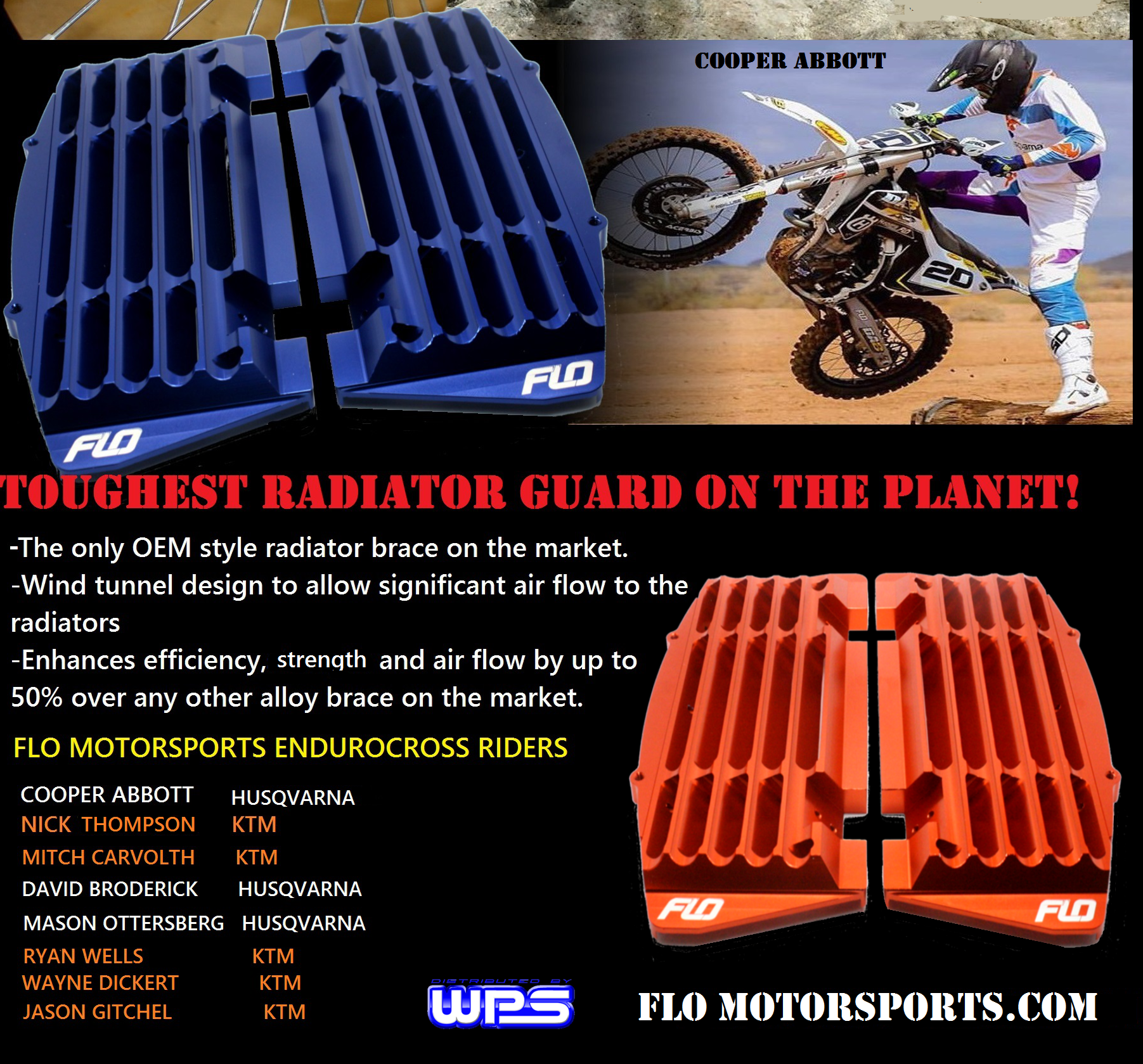 Ktm Rfs Guards KTM Radiator Guards / Brace 2008 - 2016 β Flo Motorsports