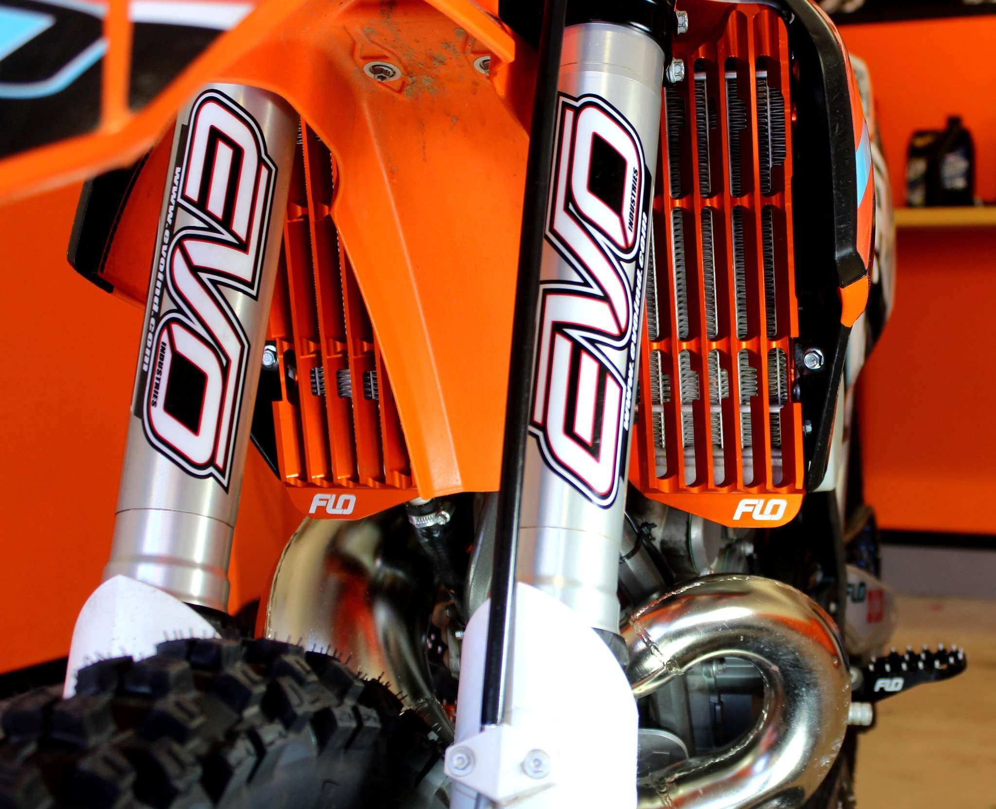 Ktm Rfs Guards KTM Radiator Guards / Brace 2008 - 2016 β Flo Motorsports