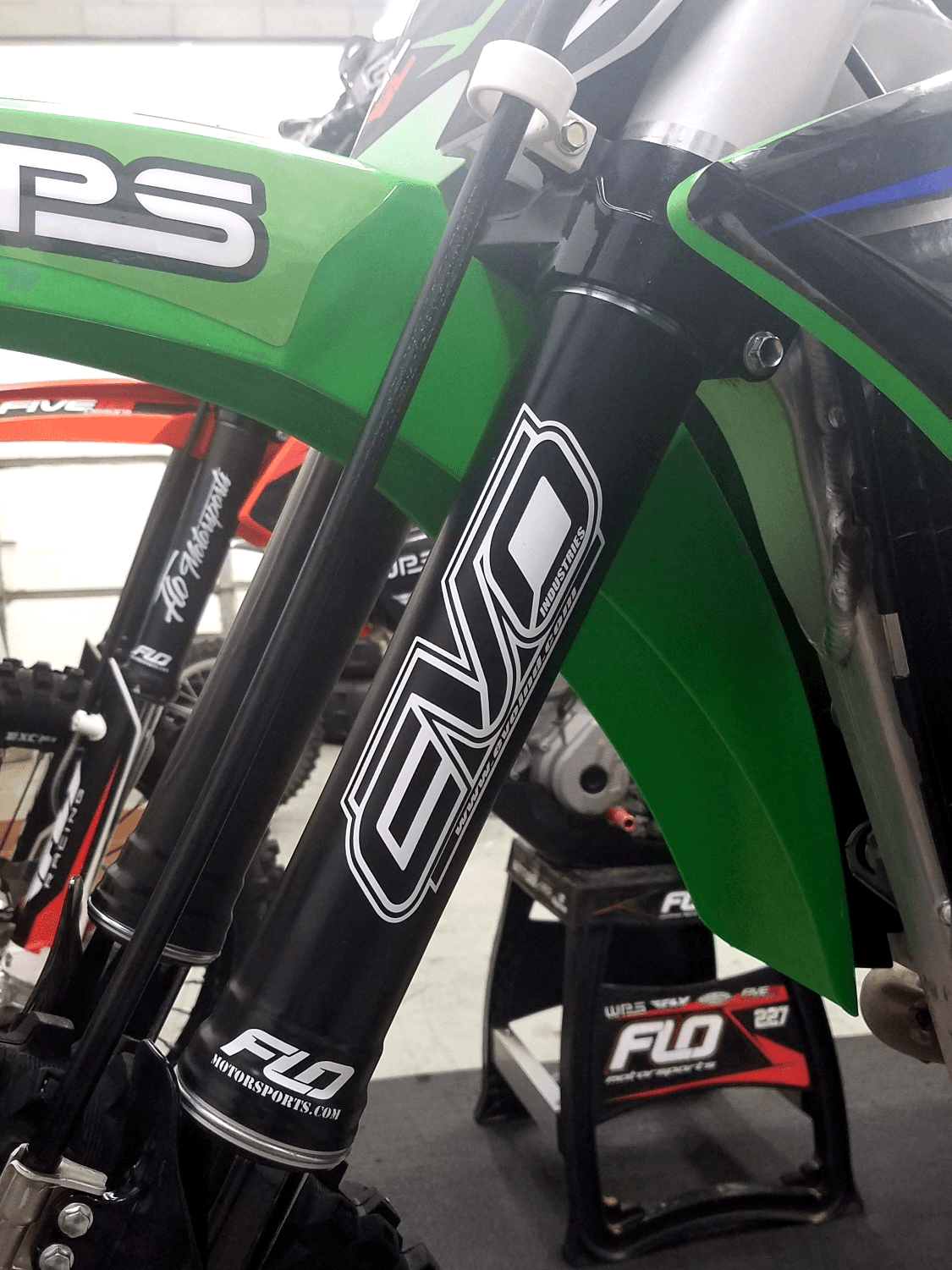 Fork guards dirt bike top