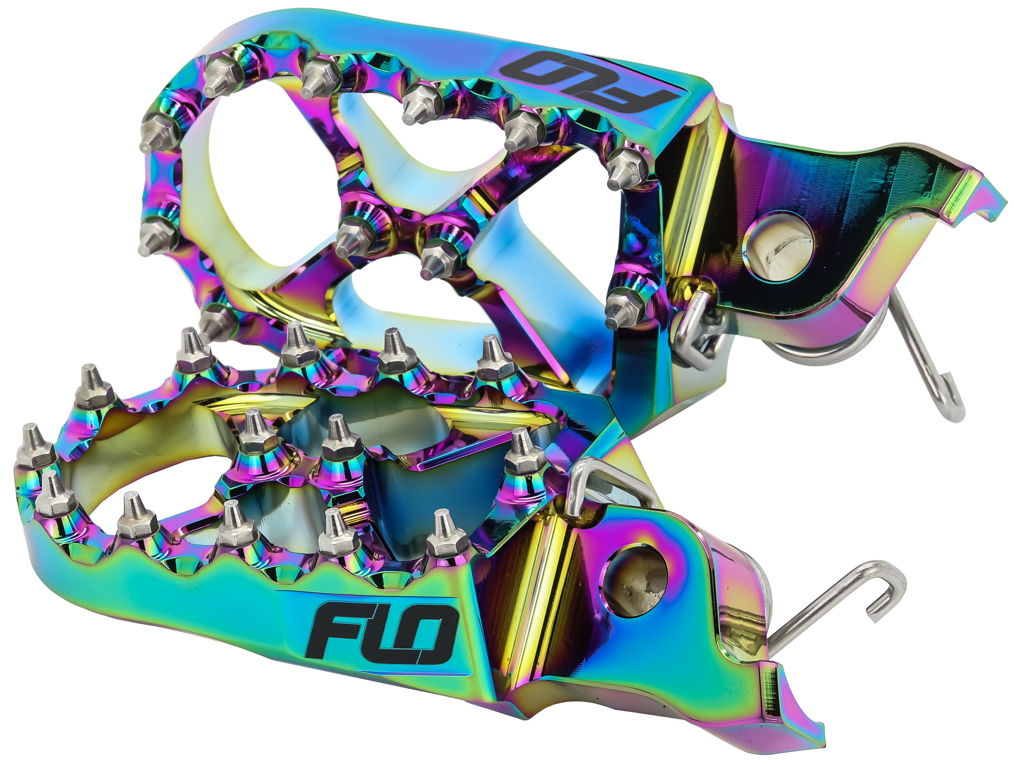 WELLSPo Calfoot インディゴ Sherco Foot Pegs – Flo Motorsports