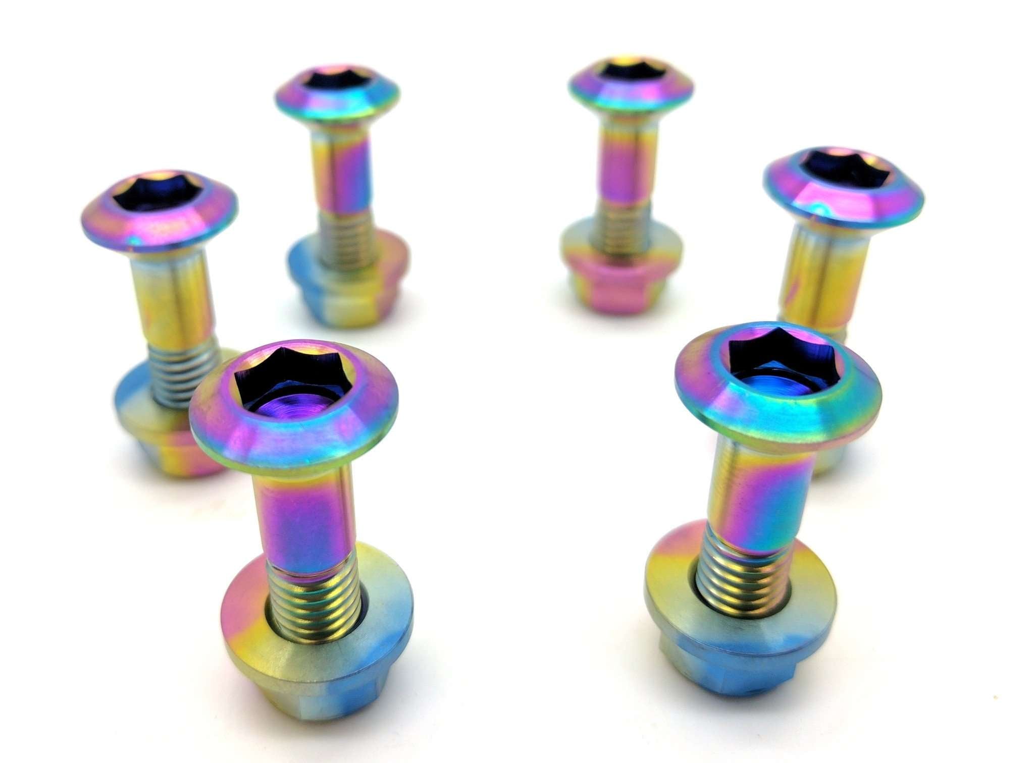 thumbnail image 2 of FLO MOTORSPORTS Foot Pegs With 4mm Hex Teeth Cleats – Stainless Steel Anti-Slip Spikes For Dirt Bikes & Dual Sports (Left/Right, 32-Piece Set) 2 of 5
