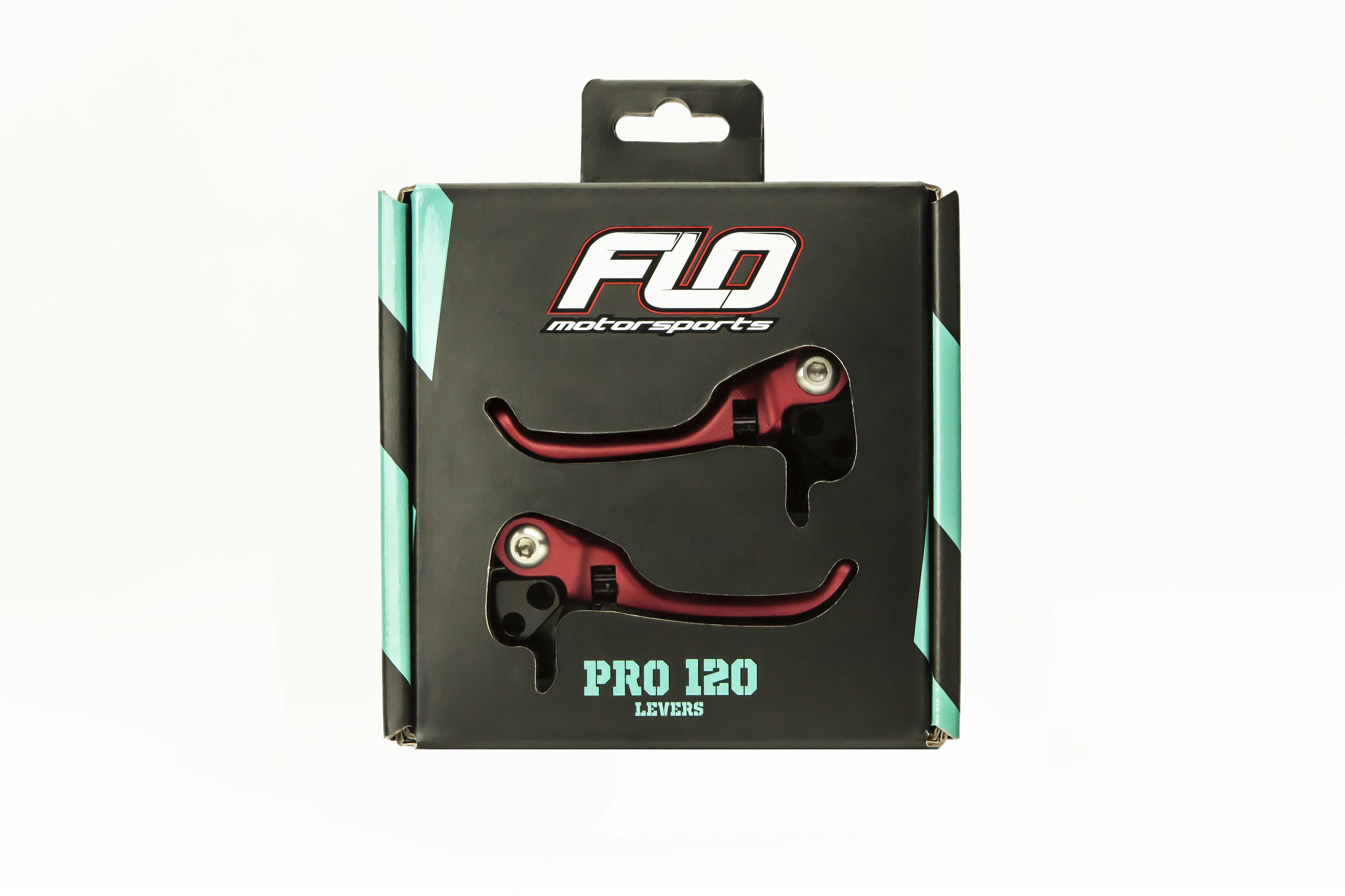 Flo Lever Red PRO 120 Mountain Bike Levers – Flo Motorsports